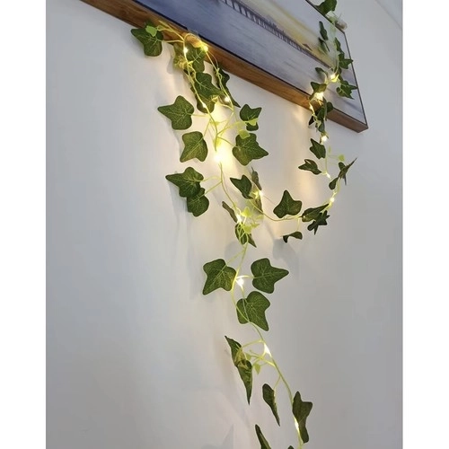 Lierre artificiel avec éclairage LED