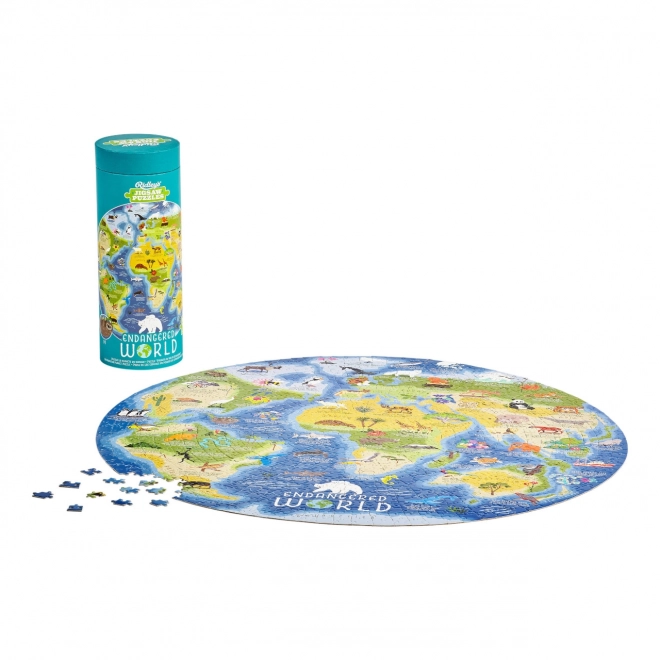 Rond puzzel Ridley's Games Bedreigde Wereld 1000 stukken