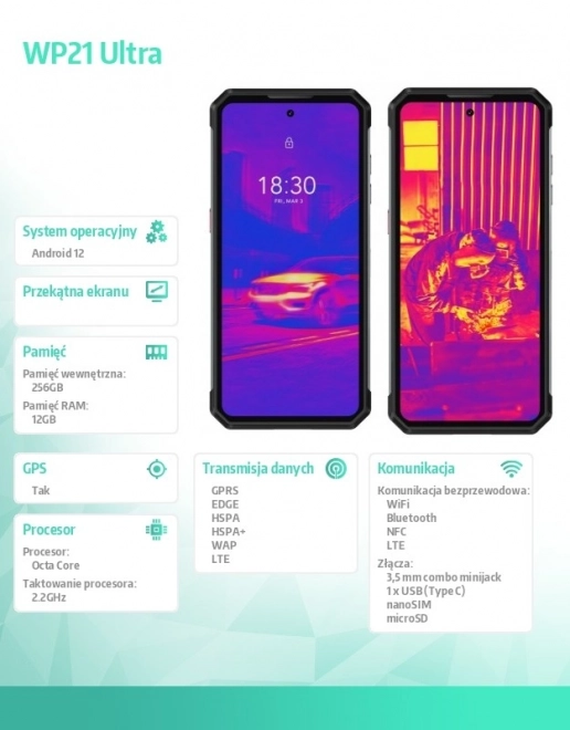 Oukitel WP21 Ultra zwart