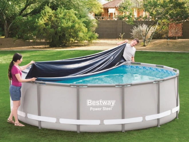 Couverture pour piscine Steel Pro 427 cm