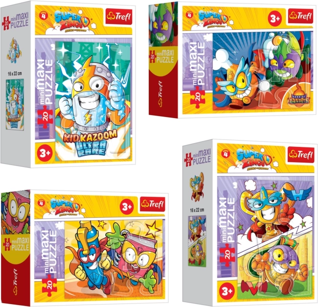 Puzzle Kid Kazoom und Super Zings: In Aktion