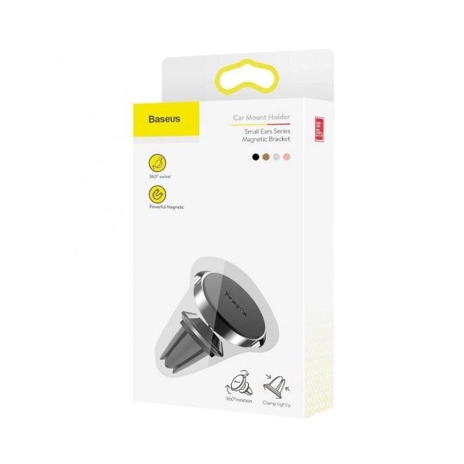 Magnetische autohouder voor ventilatierooster BASEUS Small Ears – zwart