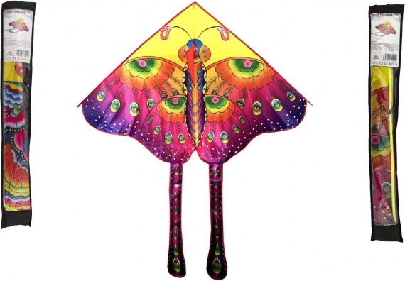 Nylon Flying Kite with Butterfly Design 145 × 80 cm