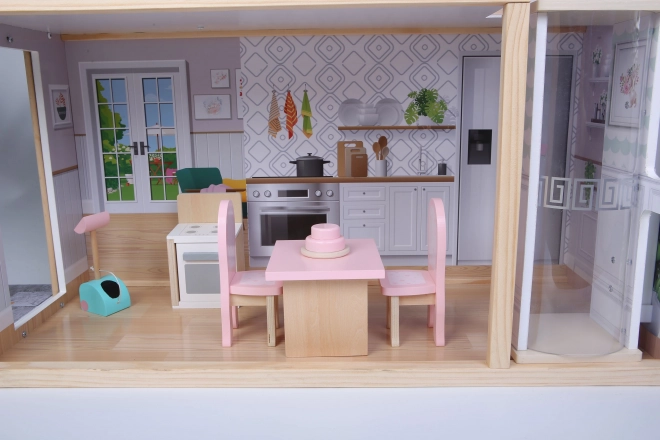 Maison de poupée en bois Maya Résidence par ECOTOYS