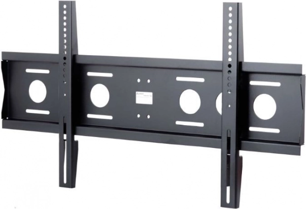 Fixed wall mount for 50–86" monitors, VESA 100×100 to 800×600, 80 kg load capacity