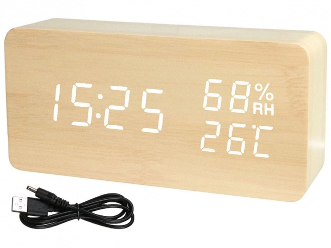 Moderner elektronischer Wecker mit USB