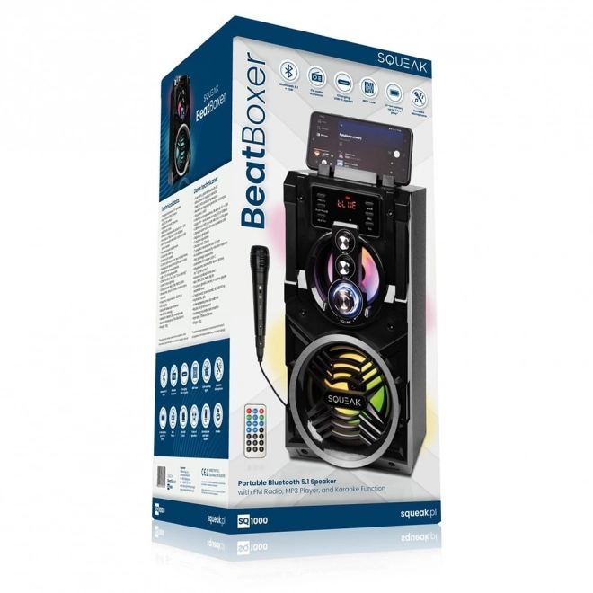 Bluetooth Speaker with Karaoke 20W BeatBoxer
