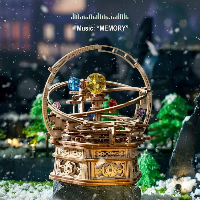 RoboTime 3D puzzel muziekdoos Historische klok