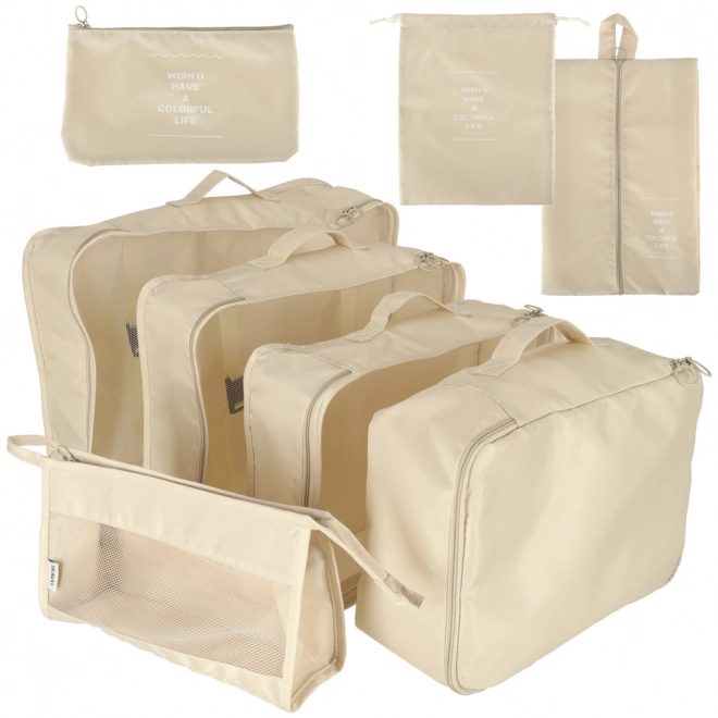 Set van reistasorganizers - 8 stuks