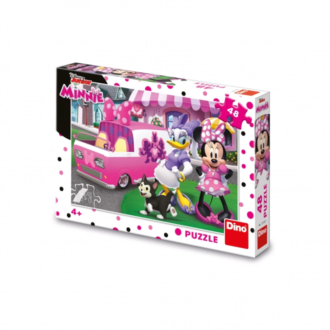 Puzzle Minnie et Daisy - 48 pièces