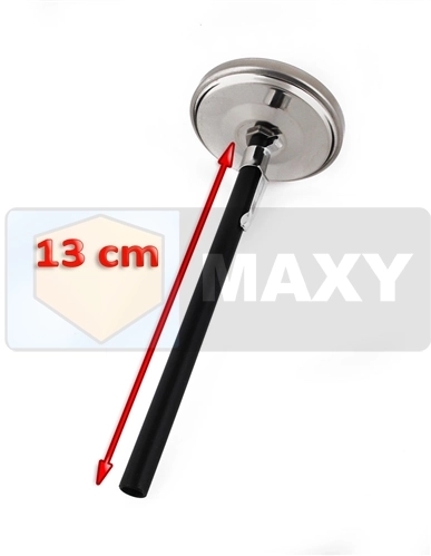 Thermometer voor het bakken van bitumen
