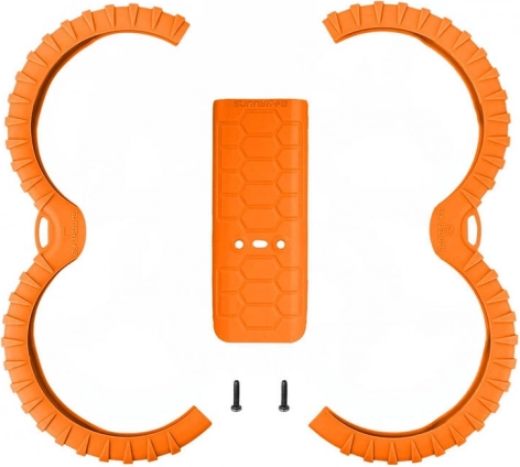 Protective body cover and propeller guard for DJI Avata 2 – orange