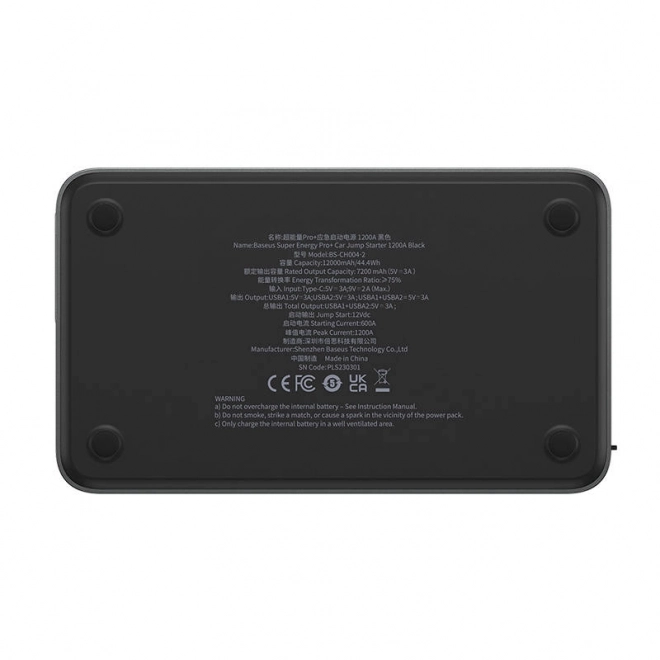 Auto-starter Baseus Black Super Energy Pro+