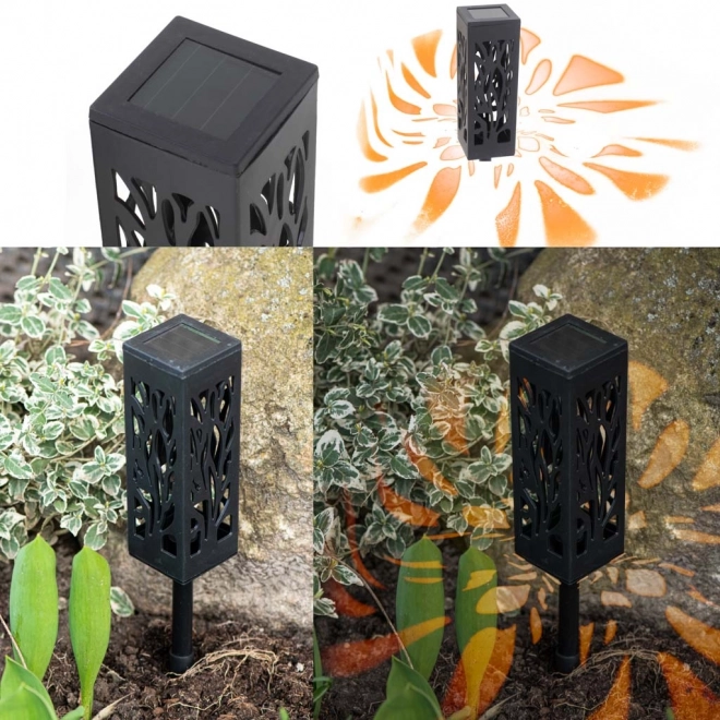 Zonne-decoratieve tuinlampen 4 stuks