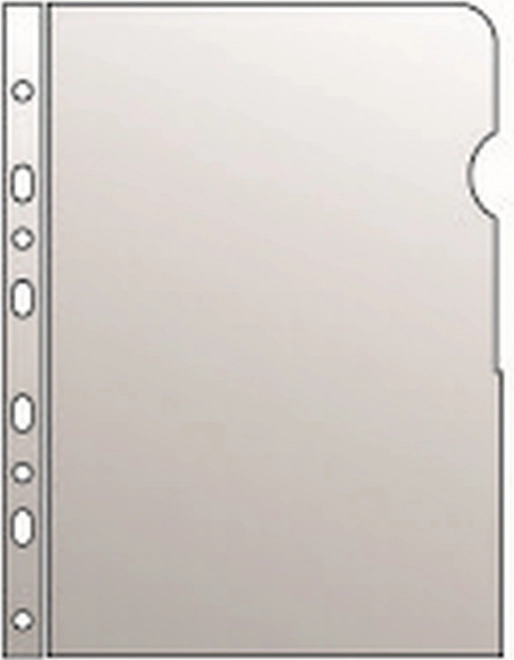 Transparent document cover A5