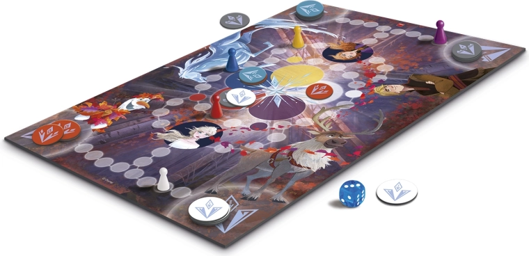 Plateau de jeu richement illustré