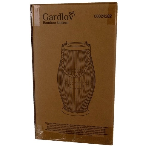 Gardlov bamboe rieten lantaarn 24282