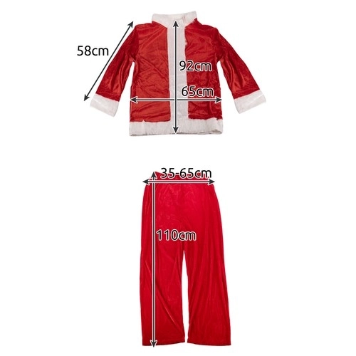 Kostuum Kerstman Malatec 22682