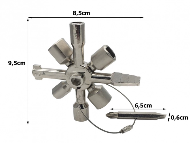 Universal-Multifunktionsschlüssel 10-in-1