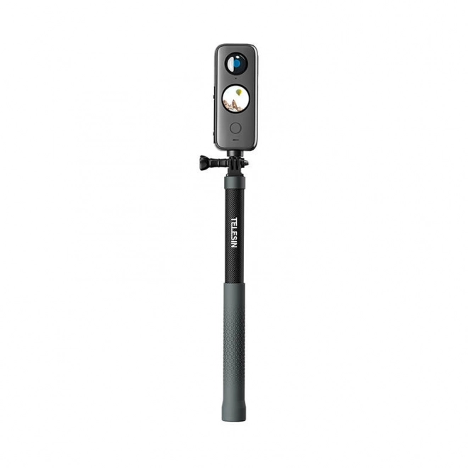 Selfiestick Telesin 2e generatie 1,2 m van koolstofvezel