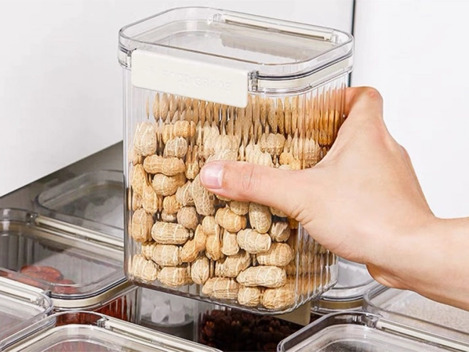 Set voedselcontainers met afdichtingen