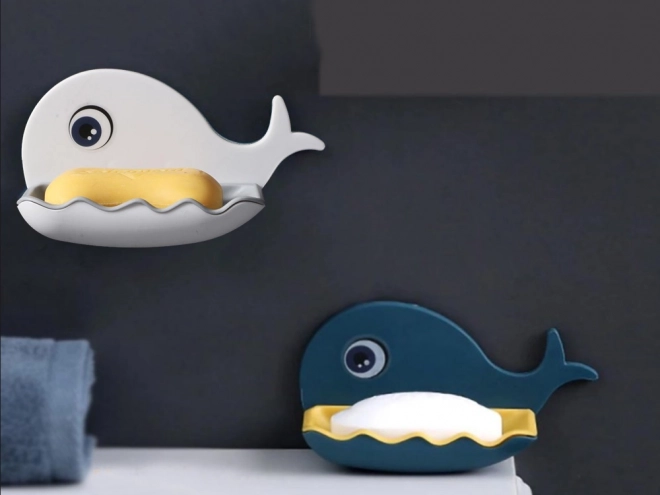 Porte-savon Baleine avec Écoulement