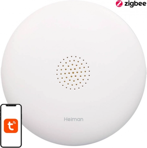 Slimme Wi‑Fi waterleksensor HEIMAN met Tuya‑app