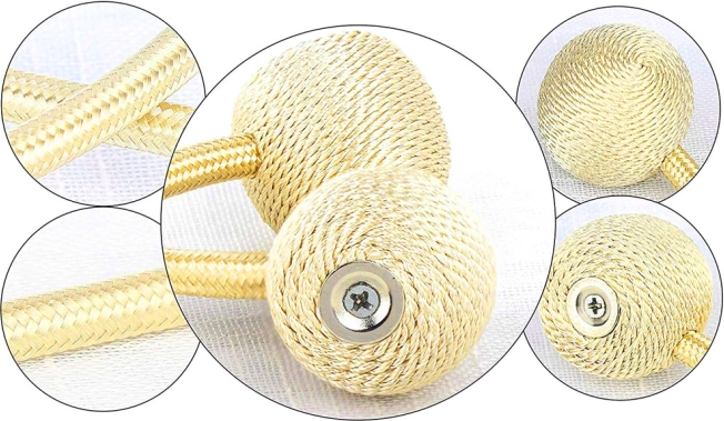 Decorative gold finish