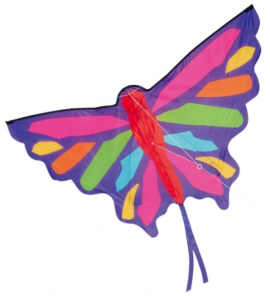 Vlieger vlindervormig 130x74 cm