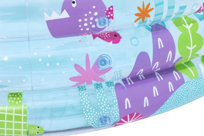Colorful Inflatable Children's Pool 183x33cm