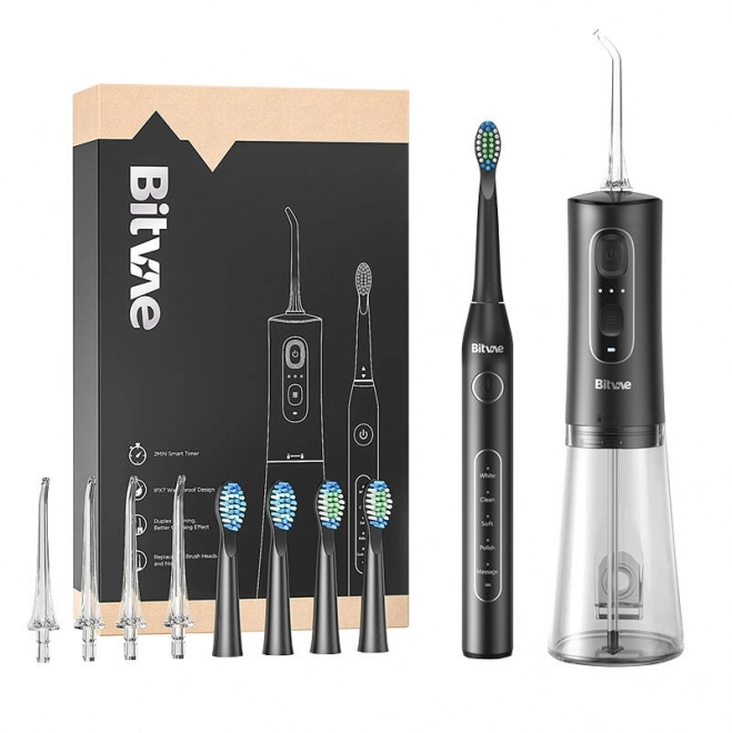 Sonic Toothbrush Set with Attachments and Oral Irrigator