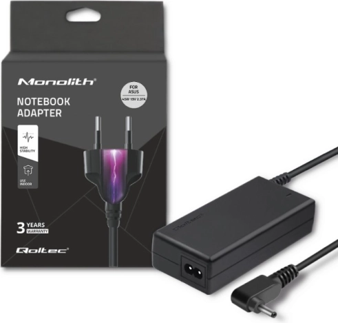 Netzteil für ASUS-Laptops 45 W, 19 V, 2,37 A, Stecker 4,0 × 1,35 mm + Netzkabel