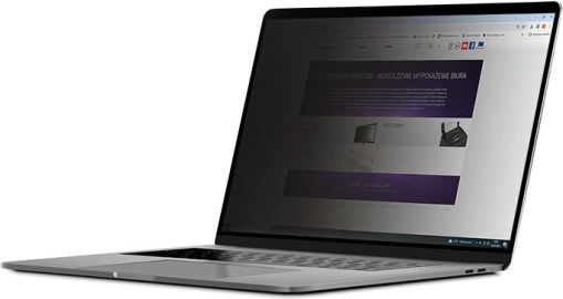 Filtre de confidentialité Qoltec pour ordinateur portable 15,6'' (16:9)