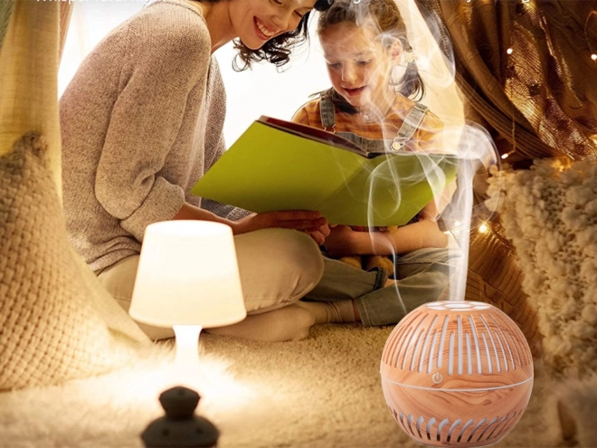 Diffuseur d'arôme et humidificateur avec éclairage RGB