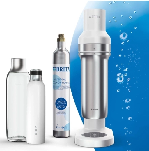 BRITA sodaTRIO Sodaspender weiß