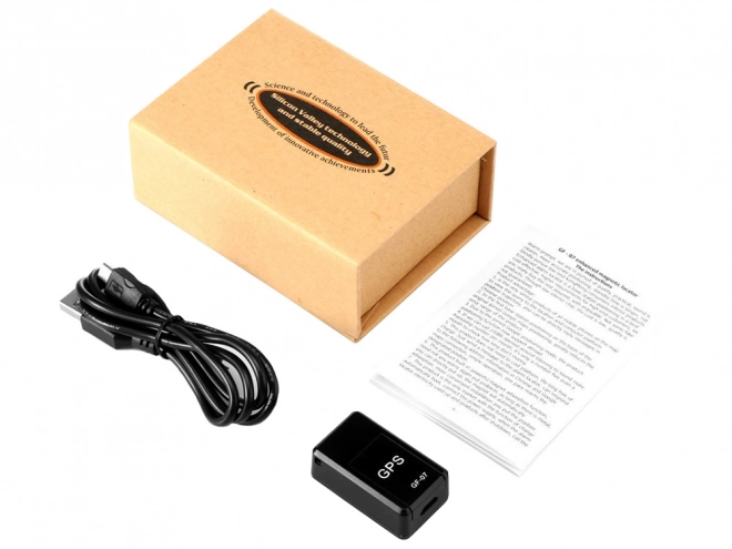 Mini GPS-tracker met afluistermogelijkheid voor SIM en microSD