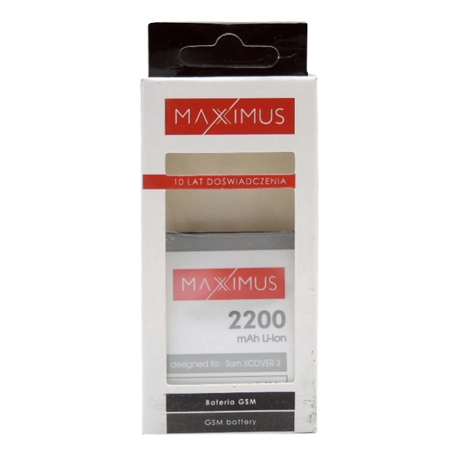 Maxximus batterie pour Samsung XCover 3, 2200 mAh Li-Ion