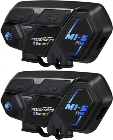 Motorcycle Intercom Fodsports M1-S Pro (2 pcs)