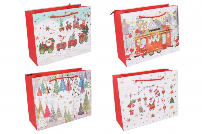 Cadeautasje S 24,5x19,5x9,5 cm KERSTMIS