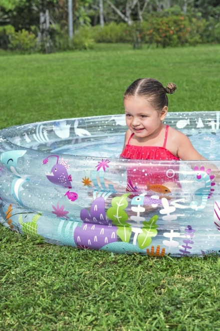 Colorful Inflatable Children's Pool 183x33cm