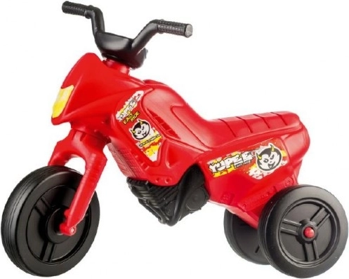 Loopfiets Enduro Yupee klein kunststof – Rood