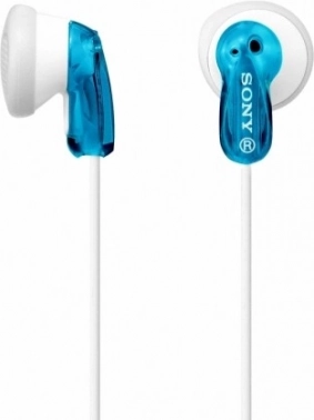 Wired in-ear headphones blue/white