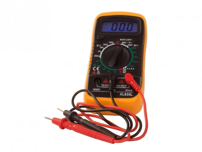 Digitale multimeter voor het meten van spanning en stroom