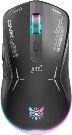 Draadloze gamingmuis ONIKUMA, zwart