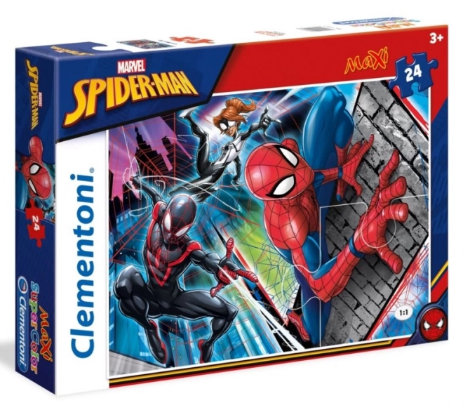 Clementoni Puzzel Spiderman Maxi 24 stuks