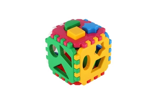 Shape Sorting Cube for Toddler Development