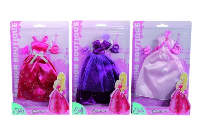 Elegantes Kleid für die Puppe Steffi
