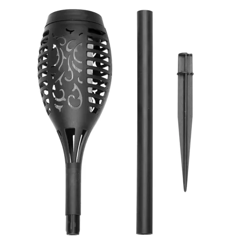 Garlov Zonnelamp voor de tuin - fakkel, set van 4 stuks