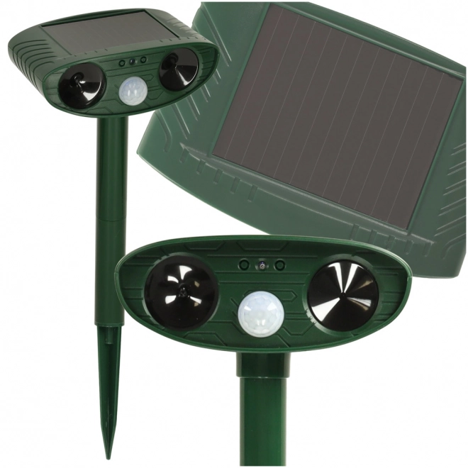 Solar Animal Repeller for Moles, Rodents, Cats, and Birds