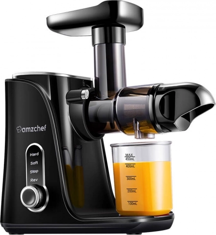 Slow Juicer Black AMZCHEF